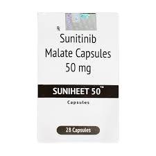 SUNIHEET 50mg (Sunitinib) Heet IP (H/28V)