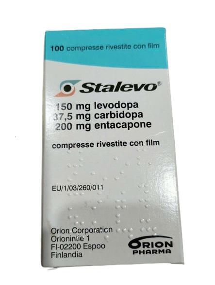 Stalevo 150mg/37.5mg/200mg ORion Italy (H/lo/100v)