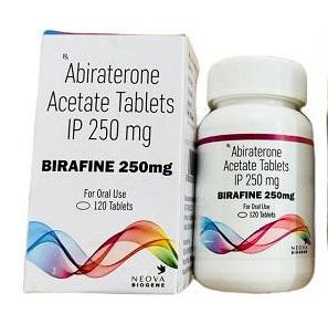 Birafine 250mg (Abiraterone acetate)  Neova Biogene IP (H/Lo/120V)