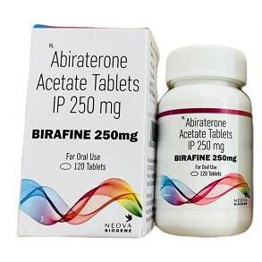 Birafine 250mg (Abiraterone acetate)  Neova Biogene IP (H/Lo/120V)