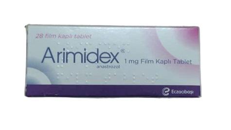 Arimidex 1mg (Anastrozole) eczacıbaşı Turkey (H/28V)