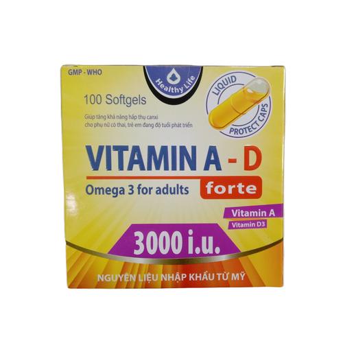 Vitamin AD Forte 3000iu High Tech USA (H/100v)