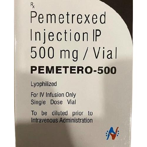 Pemetero-500 (Pemetrexed) Hetero (H/1 Lọ) IP