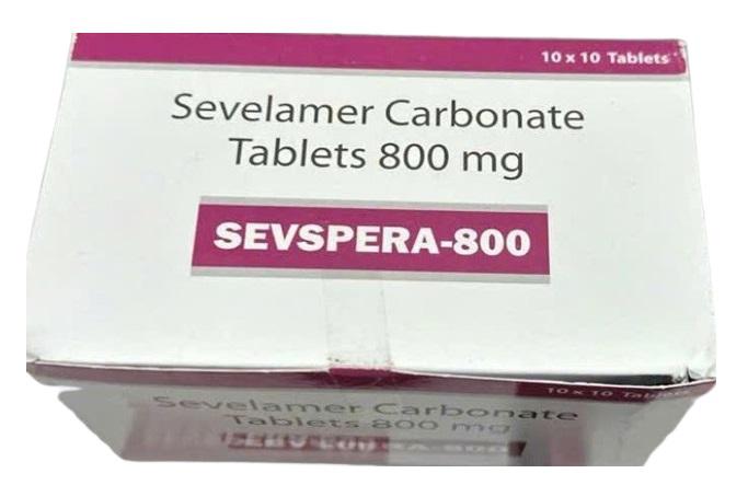 Sevspera 800mg (Sevelamer Carbonate) Prospera IP (H/100V)