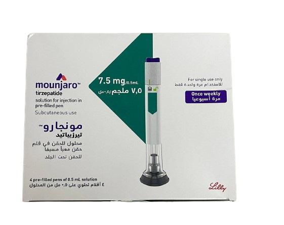 Mounjaro 7.5mg/0.5ml (Tirzepatide) Lilly IP (H/4 Bút)