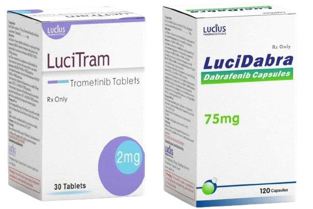 LuciDabra 75mg (Dabrafenib) LUCIUS Laos (H/120V) 