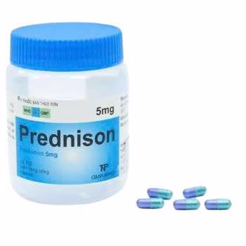 Prednison 5mg Thành Nam (C/200v)-Viên nang