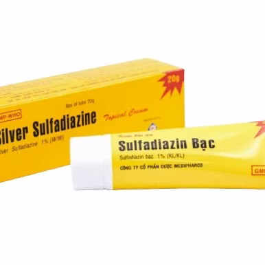 Sulfadiazin Bạc Medipharco (H/Tuýp 20gr)