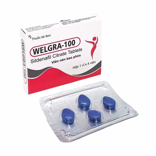 Welgra-100 (Sildenafil) Akums Drugs (H/4 V)