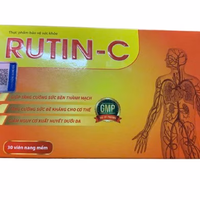 Rutin C Đại Uy (H/30v)-Viên Nang Mềm