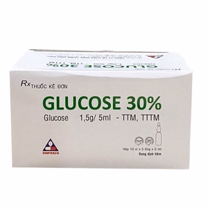Glucose 30% Vinphaco (H/50 Ống)