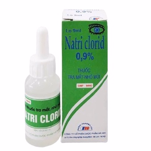Nhỏ mắt mũi Natri Clorid 0.9% Hà Nội (Lốc /10 chai/ 9ml)