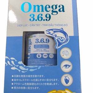 Omega 369 (diệp lục cần tây- tinh dầu thông đỏ) Queen Diamond Diophaco (H/60 V)