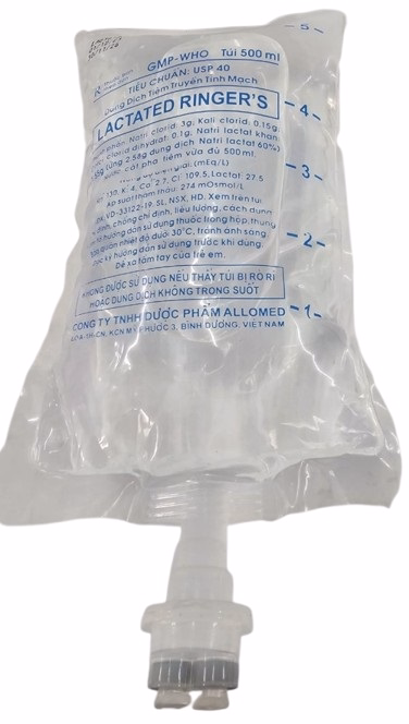 Lactated Ringer's Allomed (Thùng 20 Chai/ 500ml)