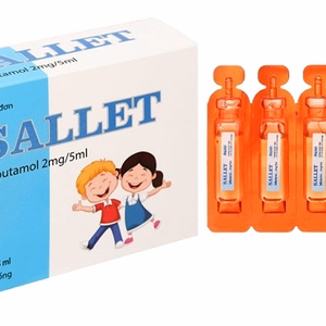 Sallet 2mg/5ml (Salbutamol) Hà Nam (H/10 ống)