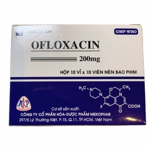 Ofloxacin 200mg Mekophar (H/100v)
