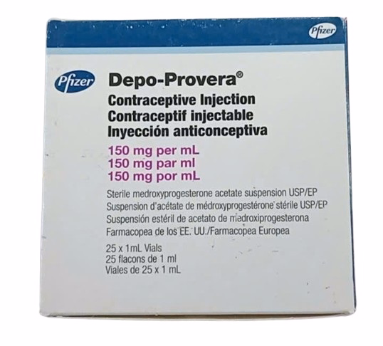 Depo-Provera 150mg/ml  Pfizer (H/25 Lọ)