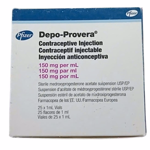 Depo-Provera 150mg/ml  Pfizer (H/25 Lọ)