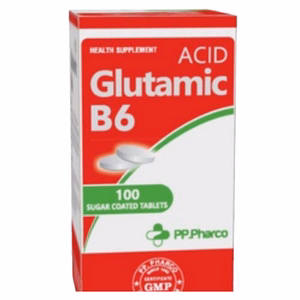 Acid Glutamic B6 PP.Pharco (C/100v)