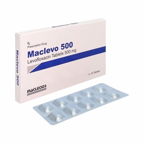 Maclevo 500 (Levofloxacin) Macleods  (H/10v)