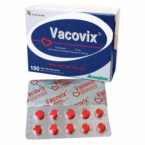 Vacovix 75mg (Clopidogrel) Vacopharm (H/100v)