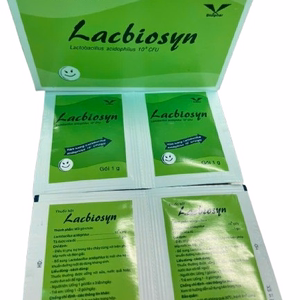 Lacbiosyn (Lactobacillus Acidophilus) Bidiphar  (Hộp 100 gói x 1g)