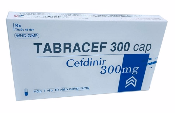 Tabracef 300 cap (Cefdinir) US Pharma (H/10v)