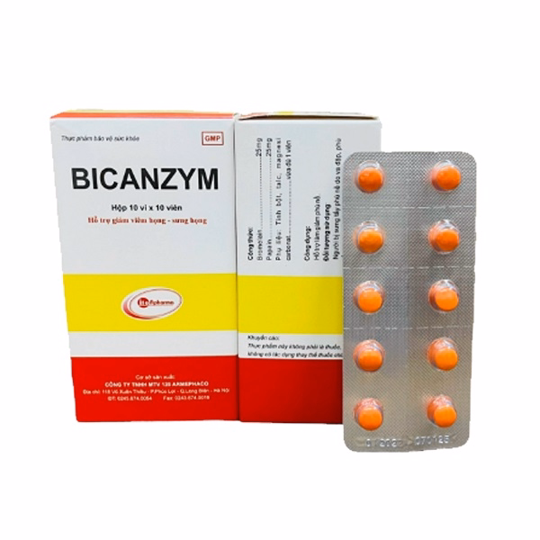 Bicanzym (Pancreatin) Armephaco (H/100v)