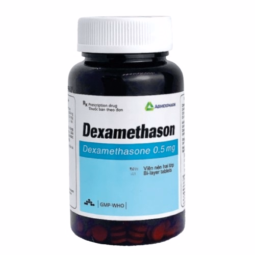 Dexamethason 0.5mg Agimexpharm (C/500v)