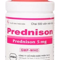 Prednison 5mg Uphace (C/500v) Hồng