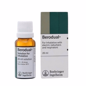 Berodual (Fenoterol, Ipratropium) Boehringer Ingelheim (C/20ml)