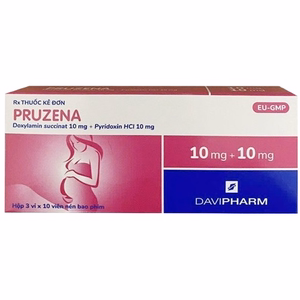 Pruzena (Vitamin B6, Doxylamine) Davipharm (H/30v)