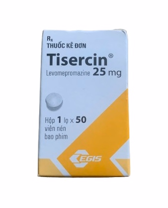Tisercin (Levomepromazine) 25mg Egis (C/50v)