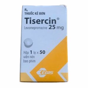 Tisercin (Levomepromazine) 25mg Egis (C/50v)