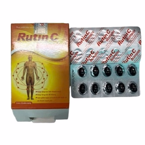 Rutin C Việt Pháp (H/30v)-Viên Nang Mềm