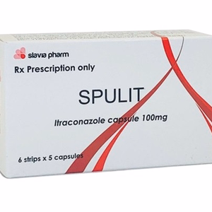 Spulit 100mg (Itraconazole) Slavia Pharm (H/6 Vỉ x 5 viên)
