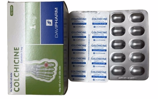 Colchicine 1mg Davipharm (H/100v)