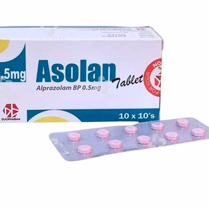 Asolan 0.5mg (Alprazolam) Duopharma (H/100v)