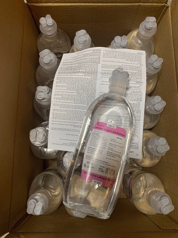 Dịch Truyền Lactated Ringer's & Dextrose Fresenius Kabi (Thùng 20 Chai/ 500ml)