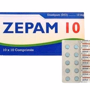 Zepam 10 (Diazepam) MS (Hộp 10 vỉ x 10 viên)
