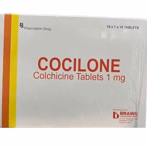 Cocilone 1mg (Colchicin) Brawn (H/100v)