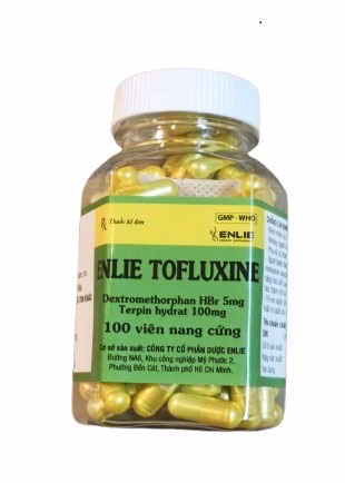 Tofluxine (Dextromethorphan, Terpin Hydrat) Enlie (C/100v)
