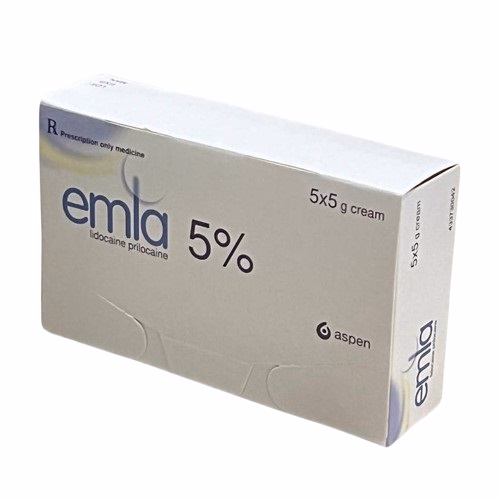 Emla 5% (Lidocain, Prilocaine) Aspen (H/5 Tuýp x 5gr)