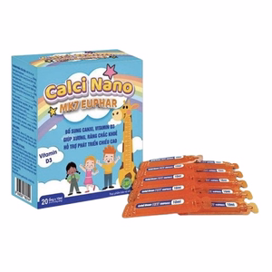 Calci Nano Mk7 Euphar Mediphar (H/20 ống/10ml)
