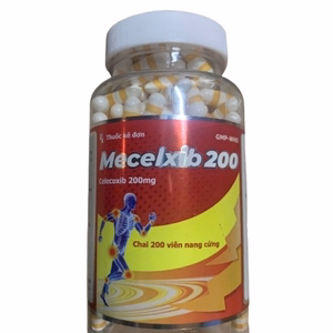 Mecelcoxib 200mg (Celecoxib) Mekophar (Chai/200v)