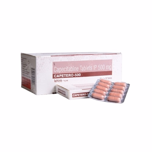 Capetero-500 (Capecitabine) Hetero Oncology (H/100 viên)