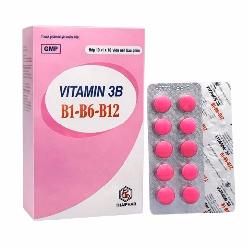 Vitamin 3B (B1, B6, B12) Thaibiiphar (H/100v)
