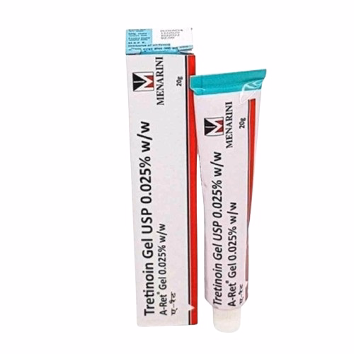 Tretinoin Gel USP 0.025% w/w Menarini (Tuýp /20gr)