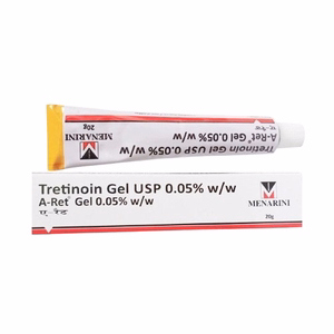 Tretinoin Gel USP 0.05% w/w Menarini (Tuýp 20gr)