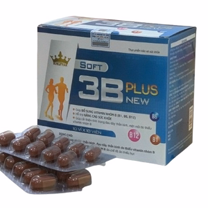 Soft VITAMIN 3B plus new Kingphar (H/100 viên)